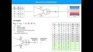 Neuronale Netze: Wie lernt ein neuronales Netz?