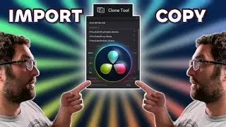 How to Import and Copy Footage in DaVinci Resolve PROPERLY - The Clone Tool