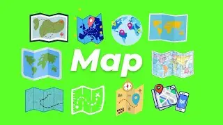 Animated Map GIF Green Screen Pack (Free Download)