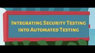 How can you integrate security testing into an automated testing process? SDET Automation Testing