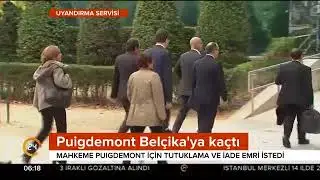 Eski Katalan lider Puigdemont Belçika'ya kaçtı