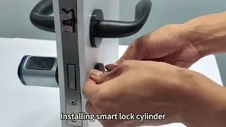 Installation Video for L31 Keyless Cylinder Smart Lock