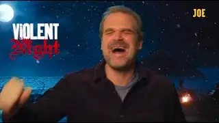 David Harbour on the one stunt that went hilariously wrong in Violent Night