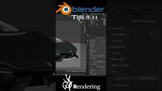 Render with a Transparent Background in Blender for Seamless Integration TIPS #11 #rendersettings