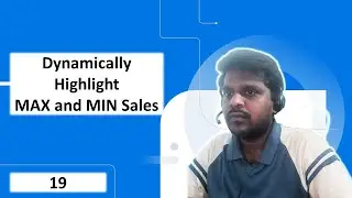 POWER BI | How to Dynamically Highlight Maximum and Minimum Sales