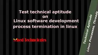 A technical question on process termination in linux