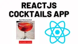 Create Cocktails App With ReactJS & TheCocktailDB | React Hooks | Axios | ReactJS Tutorial