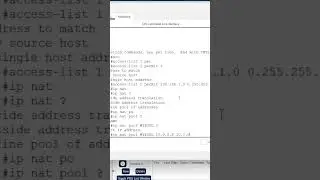 Dynamic NAT (Inside/Outside) Configuration in Packettracer | Networking Acacdemy | #nat | #dynamic