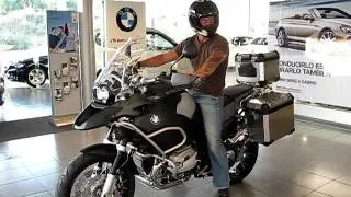 BMW R1200 GS ADVENTURE 1STE START!