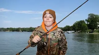 Crappie Fishing Catch And Cook! (Schooling Crappies)