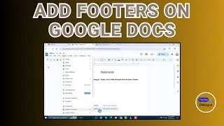How to Add Footers On Google Docs