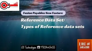 Reference Data Set/ Types of Reference data sets - Fusion Payables New Feature