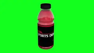 Green Screen | Chroma Key | Sports | Drink