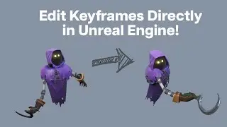 How To Edit Mixamo Animation Keyframes in Unreal Engine Sequencer