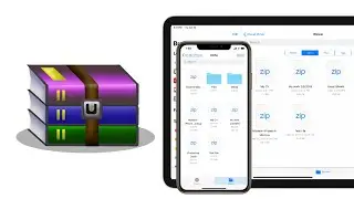 How To Create WinRar (Zip) files on iPhone & iPad