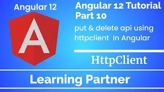 Angular Tutorial | Put & Delete API with HttpClient using json server