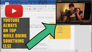 Watch YouTube Videos on top of anything your doing | Multitasking | Picture in Picture