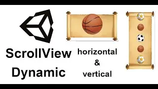 ScrollView dynamic with unity | شرح القائمة المتحركة بشكل مرن في اليونتي