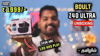 Bestselling Boult Z40 Ultra Earbuds With ANC 😍 100 Hour Playtime | Under 2K 🔥