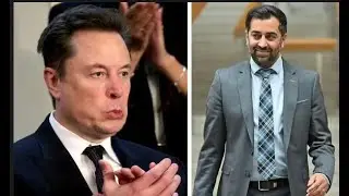 Elon Musk dares Humza Yousaf to sue and calls him a 'super-racist scumbag' in public row