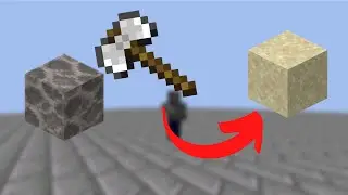 A New SMASHING WAY to get Sand in Minecraft