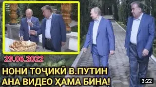 Пеши воз гири Владимир Путин (нони точики хурд Владимир Путин)