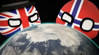 Race for the South Pole || 3D Countryballs