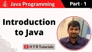 P1 - Introduction to Java  | Core Java |