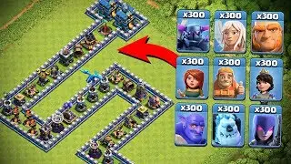 Я ПОСТРОИЛ БАЗУ ЛАБИРИНТ, И ВОТ ЧТО СЛУЧИЛОСЬ ☠️ Clash of Clans