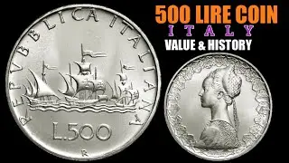 500 Lira Coin Italy - Three Ships Nina, Pinta ,Santa Maria - Value and History