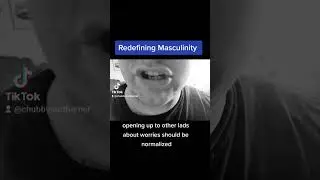 Redefining Masculinity. #toxicmasculinity #poetry #poems #men #male #stereotype #spokenword