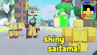 Made a Shiny Saitama! (Anime Clicker Fight 🥊Punch)