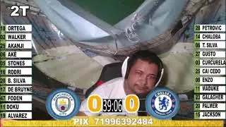 PERDI TUDO POR CAUSA DE 3 REAIS - MANCHESTER CITY 1X0 CHELSEA