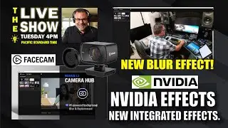 ELGATO FACECAM  Integrated NVIDIA Effects & Camera Hub Update & INTSA360 LINK