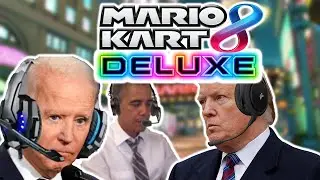 US Presidents Play Mario Kart 8 deluxe with friends, who will win?