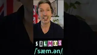 How to say SALMON in British English 