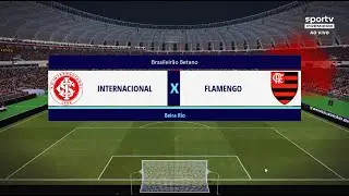 INTERNACIONAL X FLAMENGO BRASILEIRÃO PES 2017 PATCH BMPES 2025