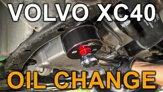 Volvo XC40 (2019-2025): Oil Change! Tools, Torques, Part Numbers. Detailed Tutorial.