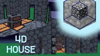 Hypercube House Tutorial (Spider Proof) [4D Miner]