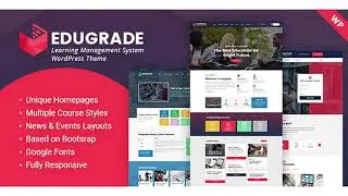 Edugrade - Education WordPress Theme | Themeforest Website Templates and Themes