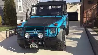 Full restored '88 Mercedes Benz WOLF GD240