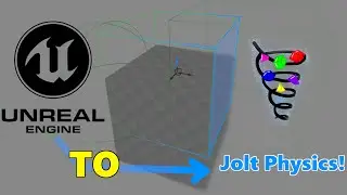 #5 Jolt Physics in UE5 - How to convert Actors to Jolt Bodies