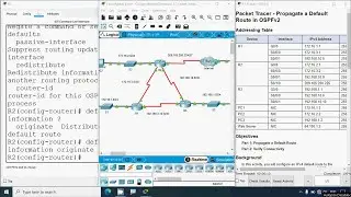 2.5.3 Packet Tracer - Propagate a Default Route in OSPFv2