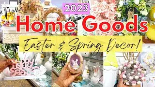 *NEW* HOME GOODS EASTER DECOR 2023! | SPRING & EASTER DECOR SHOPPING | 2023 EASTER DECORATING IDEAS