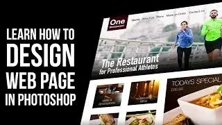 Master Adobe Photoshop: Step-by-Step Website   | Graphic Design Tutorial for Beginners