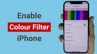 How to Enable or Disable Colour Filter on iPhone