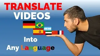 How to Translate Video into ANY Language with AI | Own Voice | FREE(2024)