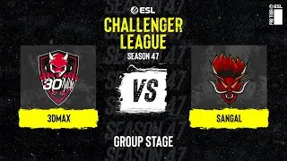 3DMAX vs. Sangal - ESL Challenger League S47 - Europe