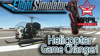 Microsoft Flight Simulator | Helicopter Game Changer | Virpil CM3