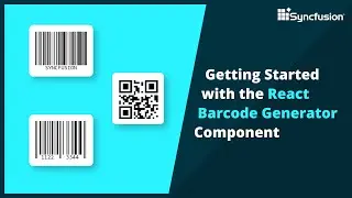 Getting Started with the React Barcode Generator Component